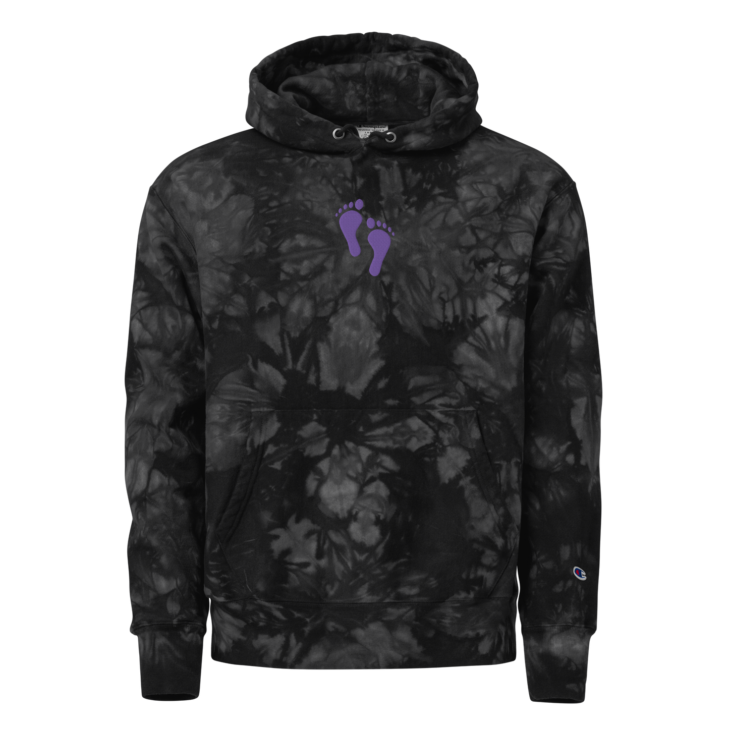Unisex Champion tie-dye hoodie